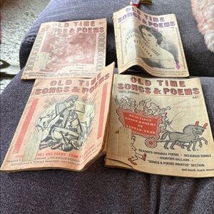 Vintage Old Time Songs & Poems Collection